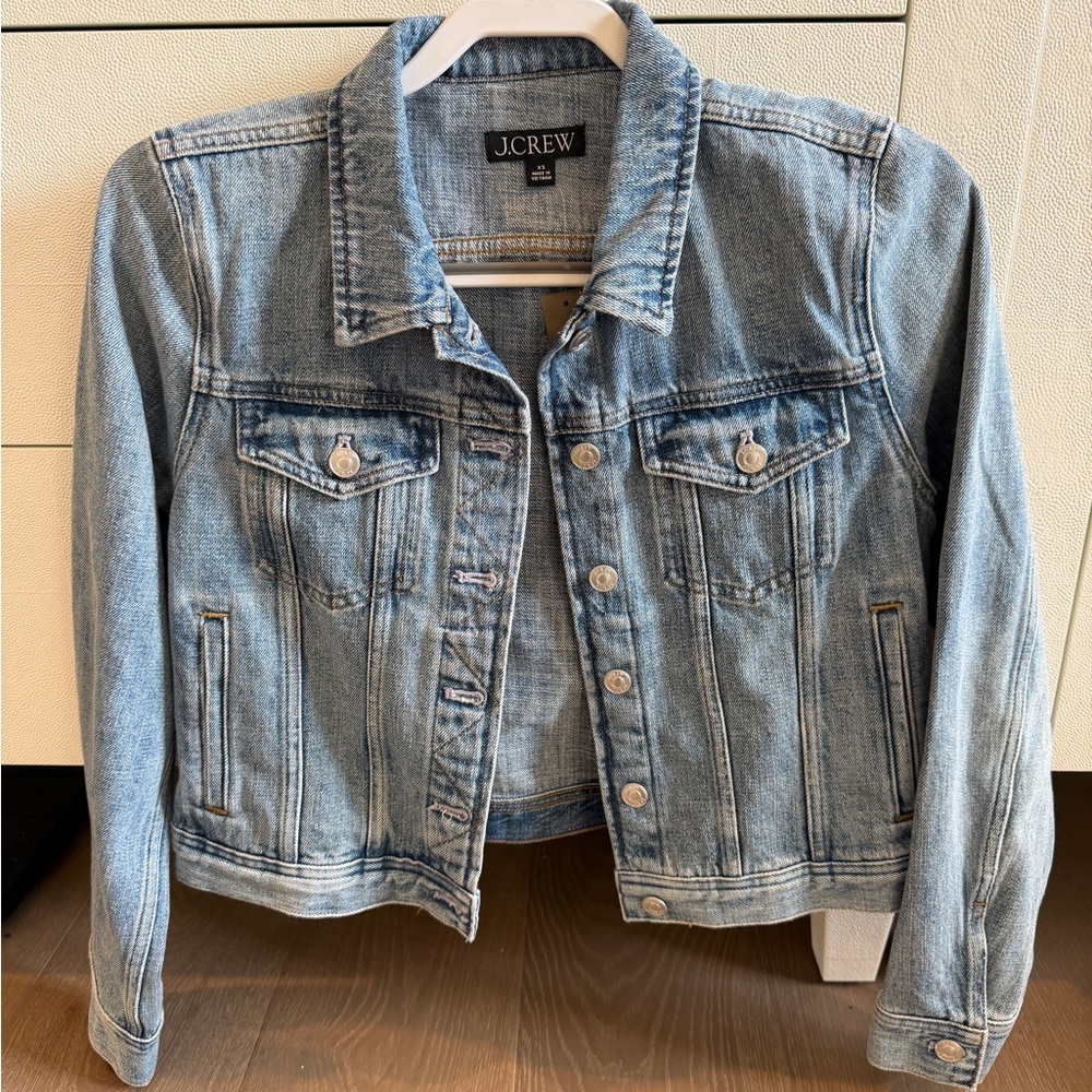 J. Crew Women's Light Blue Jean Jacket